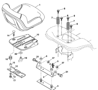 Part Location Diagram of 709085 Briggs and Stratton Clip, push-in hinged